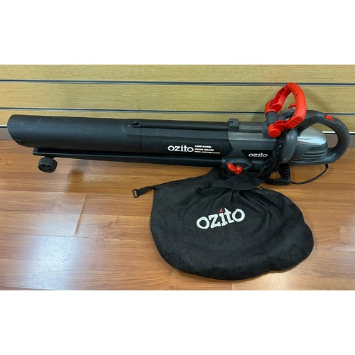 Ozito BLV-2402 2400W Corded Blower Vacuum Mulcher