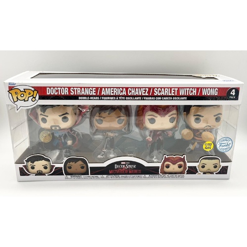 Funko Pop! Doctor Strange in the Multiverse of Madness 4 Pack Special Edition