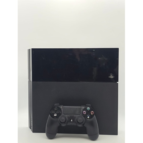 Sony PlayStation 4 500GB Console Black CUH-1002A with Controller and Leads