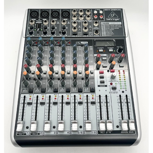 Behringer XENYX QX1204USB 12 Input PA Mixer with Multi FX Processor