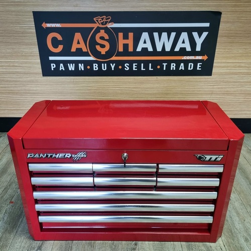 TTI Toolbox Panther Series 9 Drawers 71CM L x 32CM D x 42CM H with Key