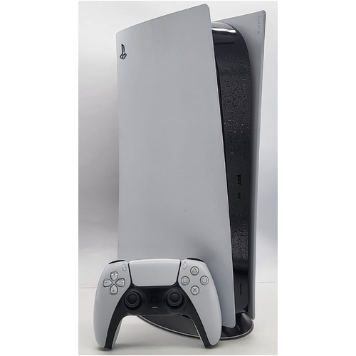 Sony PlayStation 5 825GB Digital Console White with Controller and Leads