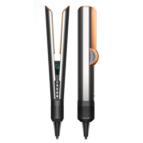 Dyson Airstrait Straightener and Dryer Bright Nickel Rich Copper