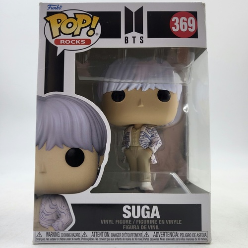 BTS SUGA Funko Pop! Rocks #369 Proof Vinyl Figure with Original Box  Product 