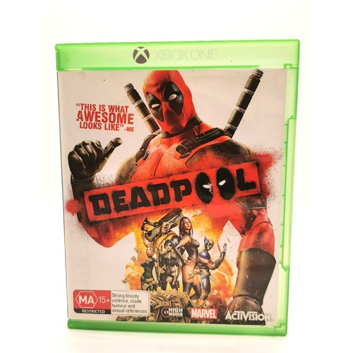 Deadpool Xbox One Game Action Adventure Marvel Superhero Comedy
