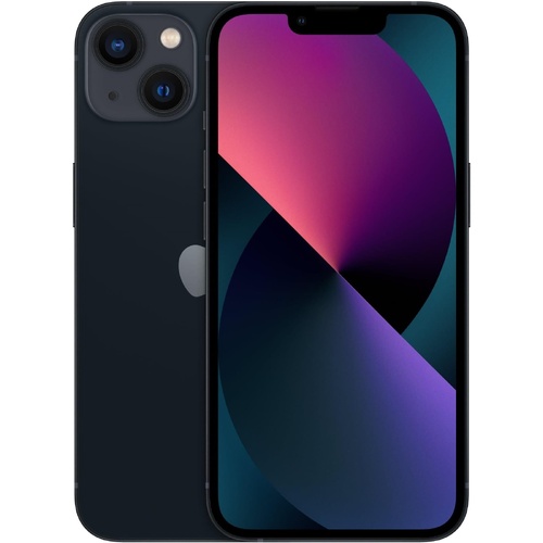Apple iPhone 13 128GB MLPF3X/A Midnight Unlocked 6.1 Inch Display Smartphone
