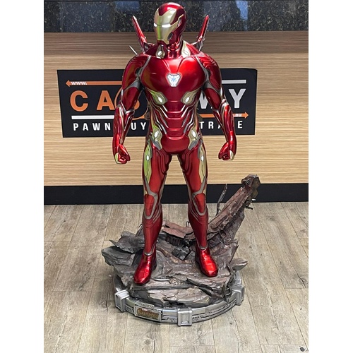 Iron Man MK50 Queen Studios 1:1 Statue No. 188 of 500 Avengers Marvel
