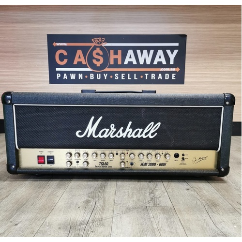 Marshall JCM 2000 TSL60 60W Tube Guitar Amp Head 3 Channel Reverb