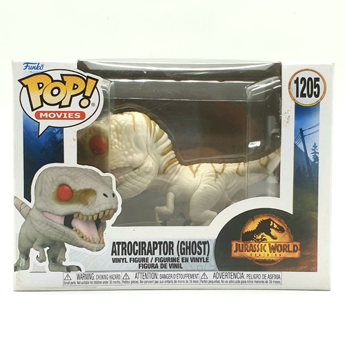 Funko POP! Movies Jurassic World Dominion Atrociraptor Ghost #1205