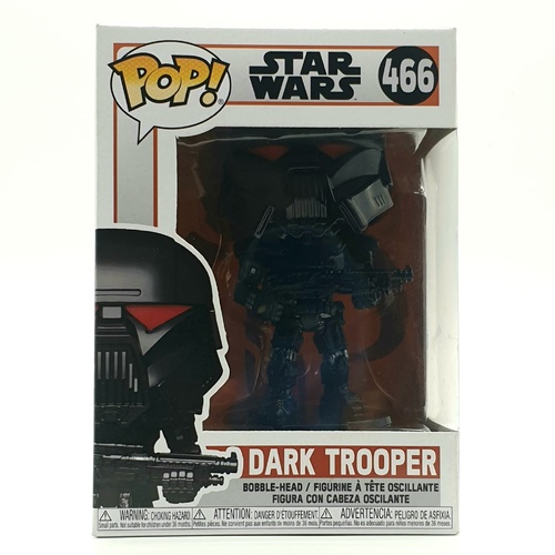 Funko Pop Star Wars The Mandalorian Dark Trooper Vinyl Figure 466