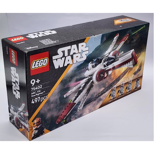 LEGO Star Wars ARC-170 Starfighter 75402 Building Set 497pcs for Ages 9+