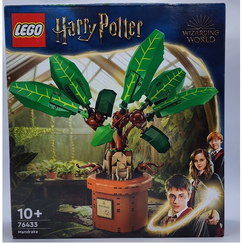 LEGO Wizarding World Harry Potter Mandrake 76433 Building Set Ages 10+