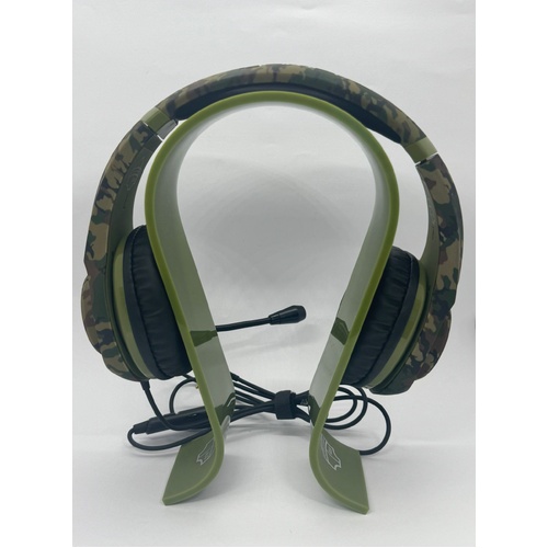 Gamers Cruiser A10 Camo Gaming Headset with Stand Immersive Audio