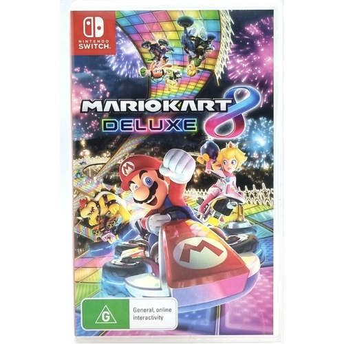 Mario Kart Deluxe 8 Nintendo Switch Game Cartridge
