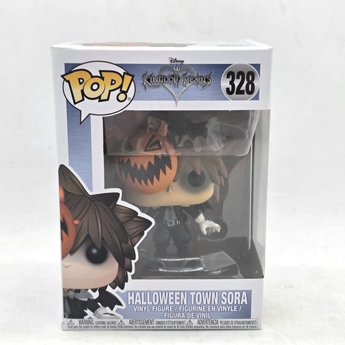 Rare Vaulted Funko Pop Disney Kingdom Hearts Halloween Town Sora 328
