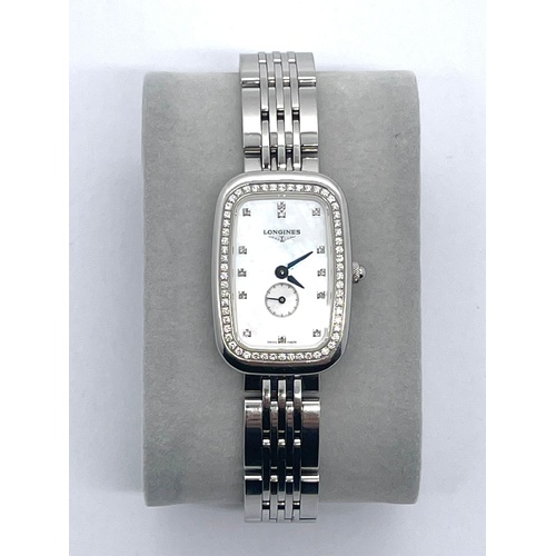 Longines Equestrian L6.141.0.876 Diamond Ladies Swiss Quartz Watch