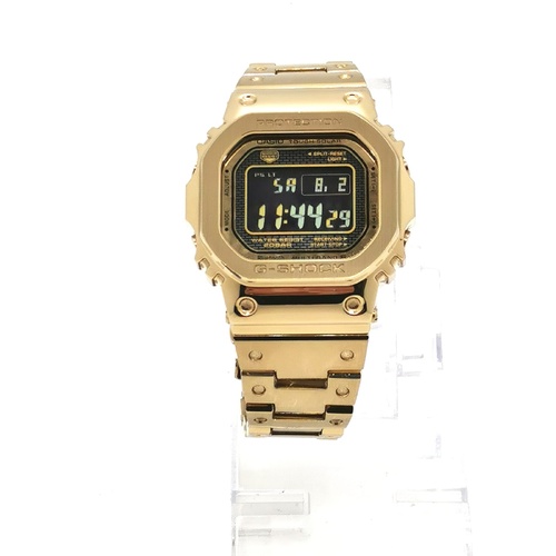 Casio G-Shock Mens Bluetooth Gold Digital Watch B5000GD-9 Tough Solar