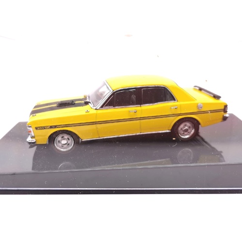 AutoArt Ford Falcon XY GTHO Phase 3 Yellow Glo 1:48 Scale 1885 of 5000