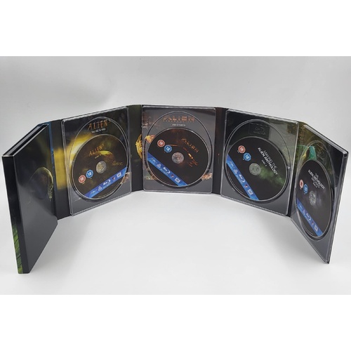 Alien Anthology Six-Disc Blu-Ray Box Set with Exclusive Viewer's Guide