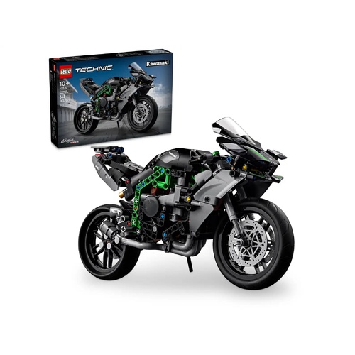 LEGO Technic Kawasaki Ninja H2R 42170 Complete Motorcycle Set 10+
