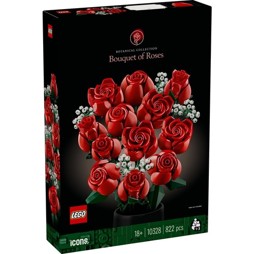 LEGO Icons Botanical Collection Bouquet of Roses 10328 822 pcs Age 18+