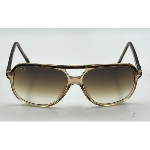 Ray-Ban RB2198 Bill Sunglasses Polished Havana Brown Gradient Lenses with Case