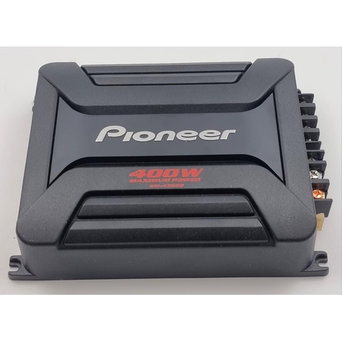 Pioneer GM-A3602 400W Bridgeable 2 Channel Power Car Amplifier Compact