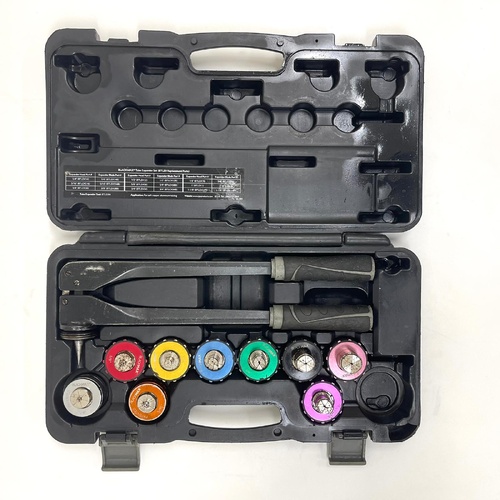 BlackMax BTLE9 Premium Imperial Tube Expander Set 9 Colour Coded Heads