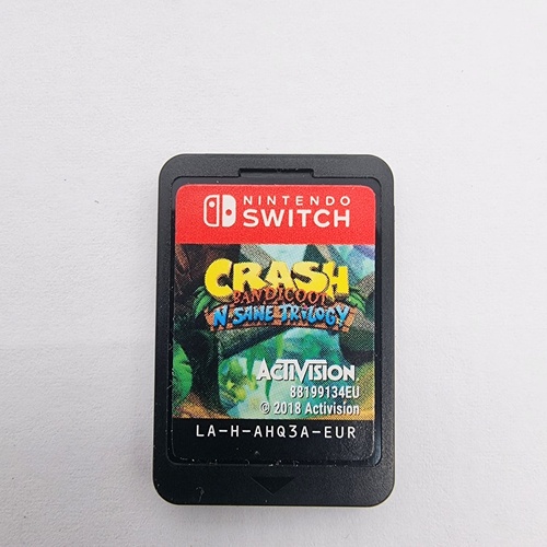 Crash Bandicoot N. Sane Trilogy Nintendo Switch Game Platformer 3 in 1
