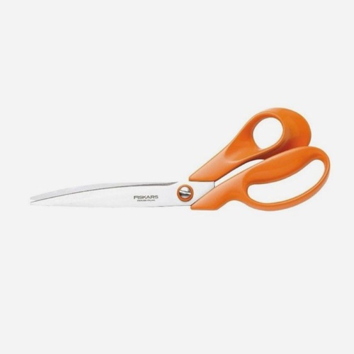 Fiskars Classic 27 cm Tailor Scissors Ergonomic Orange Handle Shears
