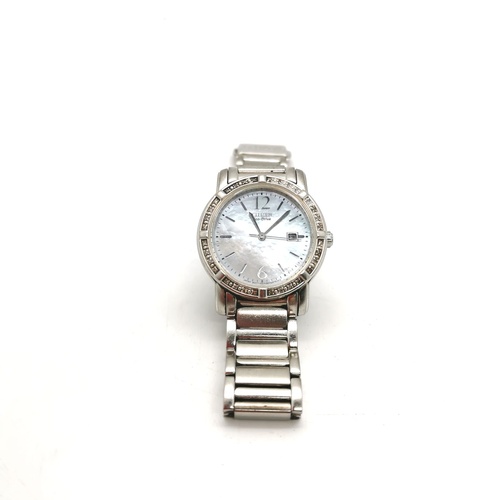 Citizen Womens Eco-Drive Palidoro Diamond Watch EW0900-56D Mother of Pearl Dial