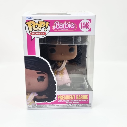 Funko Pop Barbie Movie President Barbie #1448 Collectable Vinyl Figure