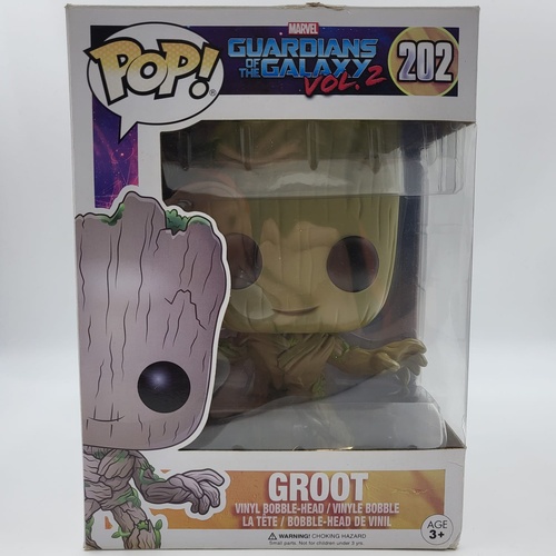 Marvel Guardians of the Galaxy Vol. 2 Groot Funko Pop Vinyl Figure 202