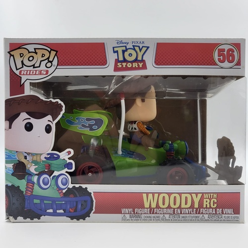 Toy Story Woody with RC Funko Pop Rides Vinyl Figure 56 Disney Pixar