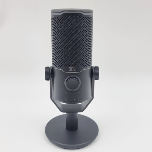 JBL Quantum Stream Dual Pattern USB Mic Black for Streaming and Gaming