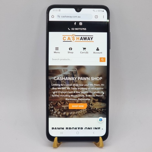 Samsung Galaxy A05s 4G 64GB Black Optus Locked 6.7 Inch Android Smartphone