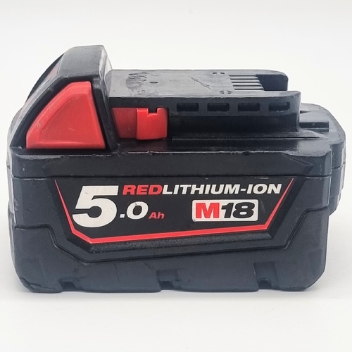 Milwaukee M18 18V RedLithium-Ion 5.0Ah Extended Capacity Battery Pack M18B5