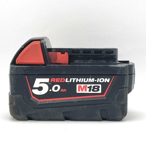 Milwaukee M18 18V RedLithium-Ion 5.0Ah Extended Capacity Battery Pack M18B5