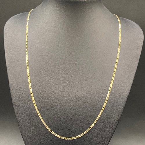 Ladies 18ct Yellow Gold Anchor Link Necklace