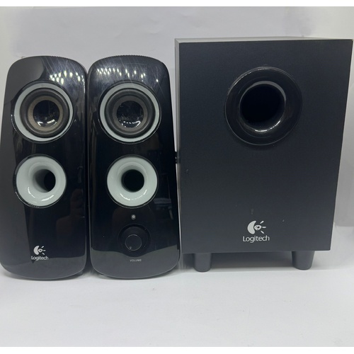 Logitech Z323 2.1 Computer Speaker System with Subwoofer S-00075A