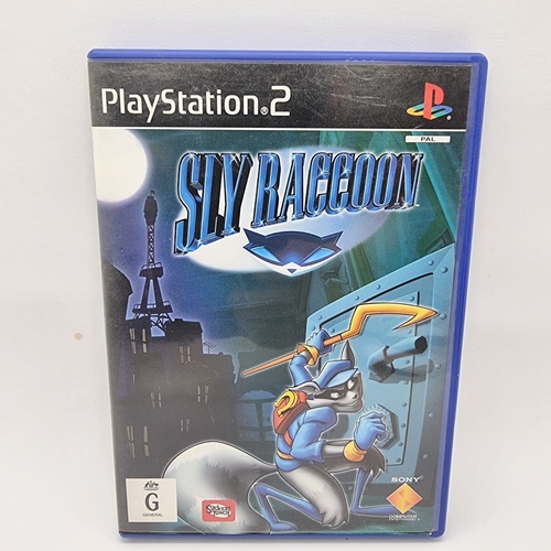 Sly Raccoon PS2 Video Game Classic Stealth Platformer PlayStation 2