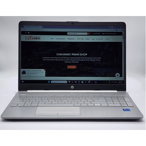 HP 15s-du3583TU 15.6 Inch Laptop i7-1165G7 8GB RAM 512GB SSD Win11