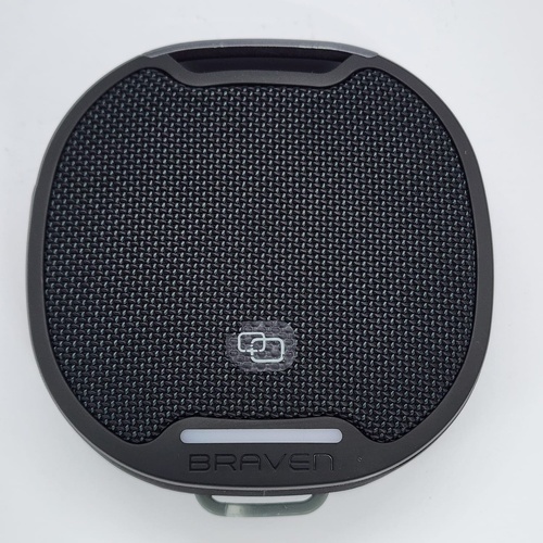 Braven BRV-S Rugged Waterproof Bluetooth Speaker Black IP68 Portable