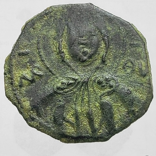 Byzantine Empire Alexius Comnenus AE Half Tetarteron 1092-1118 AD Coin