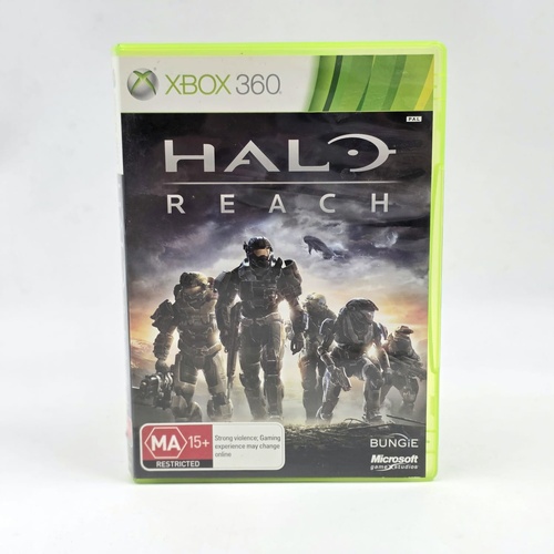 Halo Reach Xbox 360 Game Epic Sci Fi Shooter Bungie Prequel Classic