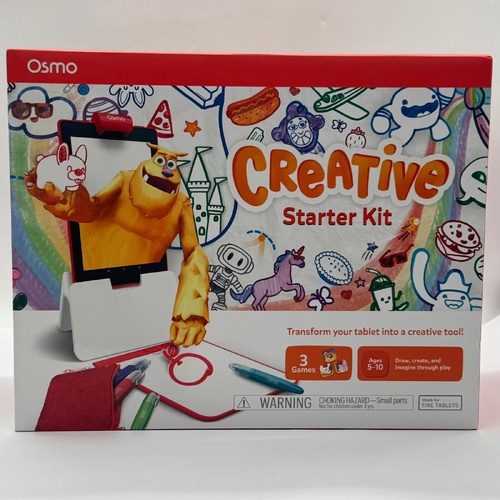 Osmo Creative Starter Kit Fire Tablet Ages 5 to 10 Kids Learning Games