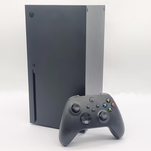 Microsoft Xbox Series X 1TB Console Matte Black 1882 with Controller and Leads