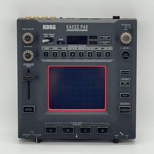 Korg Kaoss Pad Dynamic Effect Sampler Touchpad DJ MIDI Controller