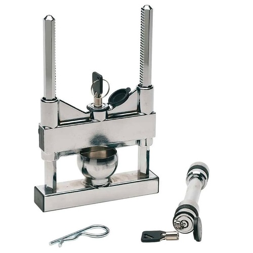 Ark ATL155 Heavy Duty Trailer and Tow Bar Lock Kit Same Key Secure