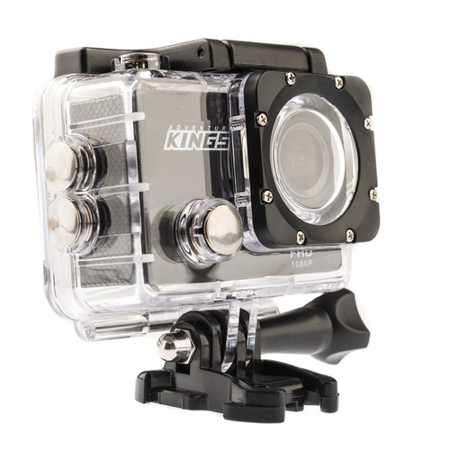 Adventure Kings 12MP 1080p Full HD Action Camera 2 Inch LCD Waterproof